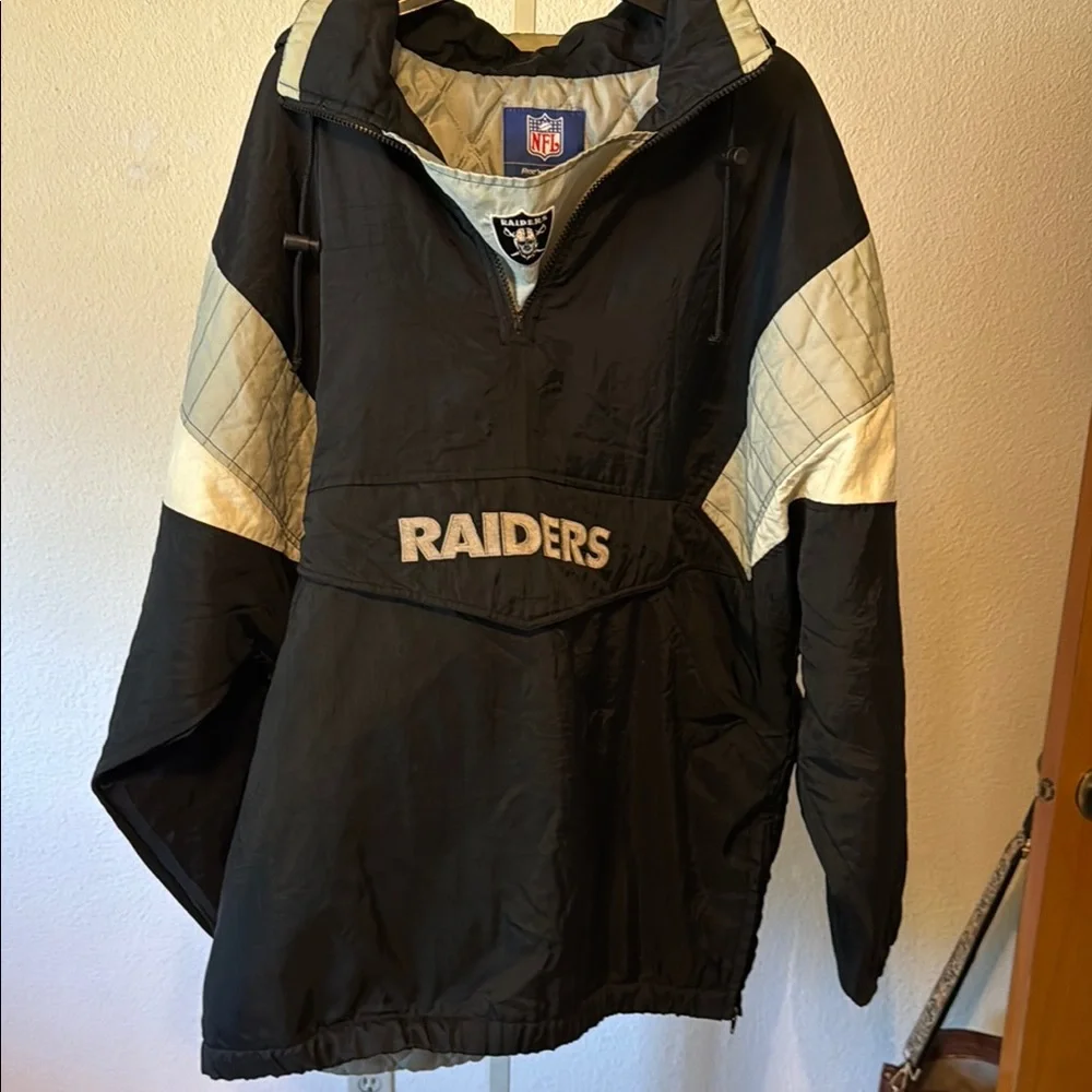 Reebok NFL Black Quilted Jacket - Picture 1 of 6